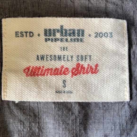 [ Urban Pipeline ] - Casual Button Shirt - Picture 4 of 4